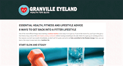Desktop Screenshot of granville-eyeland.com