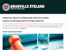 Tablet Screenshot of granville-eyeland.com
